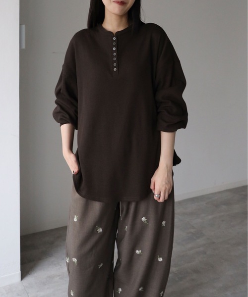 model：164cm. 着用サイズ：FREE