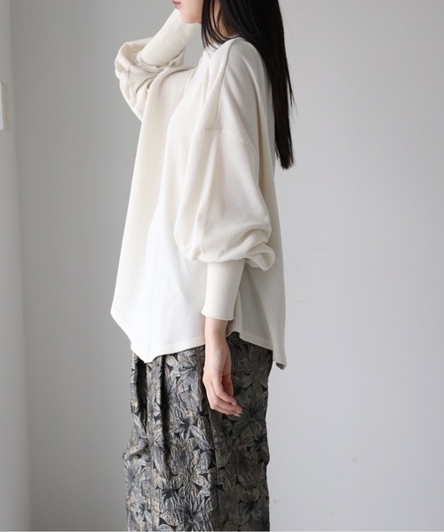 model：164cm. 着用サイズ：FREE