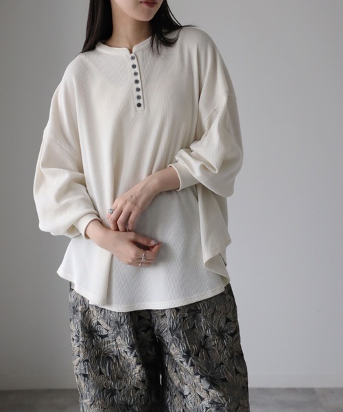 model：164cm. 着用サイズ：FREE