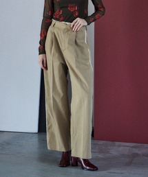 Wide Straight Chino Pants/ワイドストレートチノパンツ