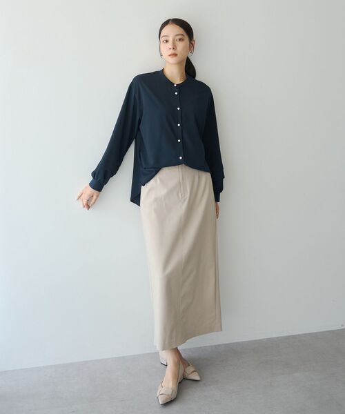 YECCA VECCA(イェッカヴェッカ)の「タイトロングスカート(スカート・レディース・ベージュ/ブラック/ブラウン・M/S)」の21枚目の写真