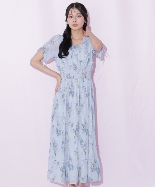JILL by JILL STUART(ジルバイジルスチュアート)の「ビッグフラワーワンピース(ワンピース・レディース・ピンク/ブルー系その他/ホワイト系その他・FREE)」の5枚目の写真