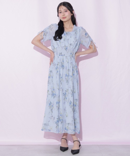JILL by JILL STUART(ジルバイジルスチュアート)の「ビッグフラワーワンピース(ワンピース・レディース・ピンク/ブルー系その他/ホワイト系その他・FREE)」の9枚目の写真