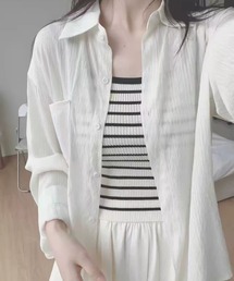 シアーシフォンシャツ