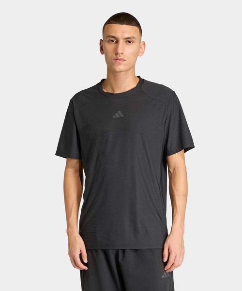 adidas(アディダス)の「クライマクール 3D Tシャツ / アディダス adidas(Tシャツ/カットソー・メンズ・ブラック・XX-LARGE/3XL/LARGE/MEDIUM/SMALL/X-LARGE)」の1枚目の写真