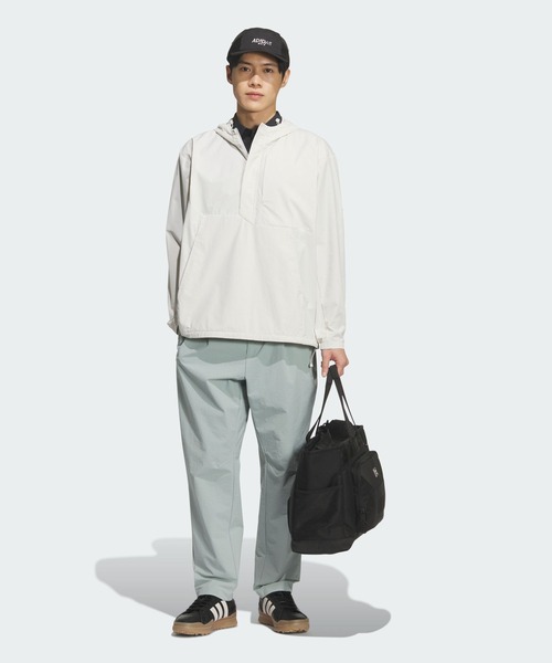 adidas（アディダス）の「クラブ コンシューマー アノラック フードジャケット【adidas Golf/アディダスゴルフ】（ブルゾン・メンズ・グレー・XX-LARGE/3XL/LARGE/MEDIUM/SMALL/X-LARGE）」の3枚目の写真