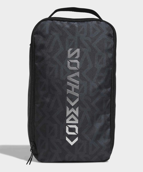 adidas(アディダス)の「カオス シューズケース【adidas Golf/アディダスゴルフ】(エコバッグ/サブバッグ・メンズ・ブラック・FREE)」の1枚目の写真