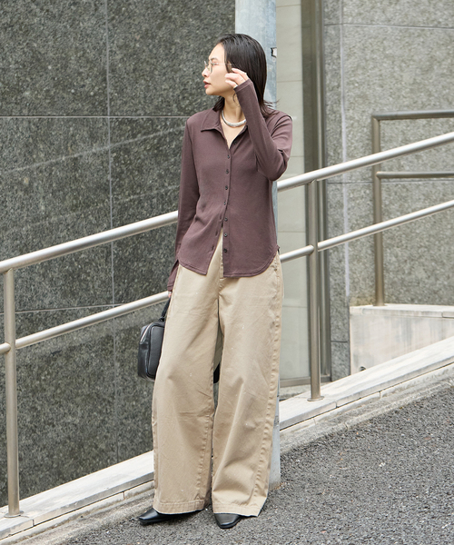 JOURNAL STANDARD（ジャーナルスタンダード）の「チノパンツ（チノパンツ・レディース・ベージュ・36/42/40/38）」の4枚目の写真