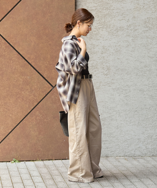 JOURNAL STANDARD(ジャーナルスタンダード)の「チノパンツ(チノパンツ・レディース・ベージュ・36/42/40/38)」の3枚目の写真