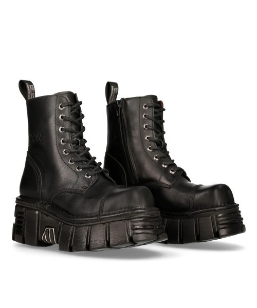 NEW ROCK(ニューロック)の「NEW ROCK/ニューロック/M.NEWMILI083-S39(ブーツ・メンズ・ブラック・44/41/42)」の1枚目の写真