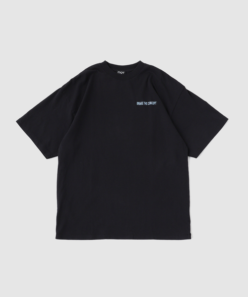 417 EDIFICE(フォーワンセブンエディフィス)の「NOT OEM CEZANNE APPLE TEE(Tシャツ/カットソー・メンズ・ホワイト/ブラック・MEDIUM/LARGE)」の2枚目の写真