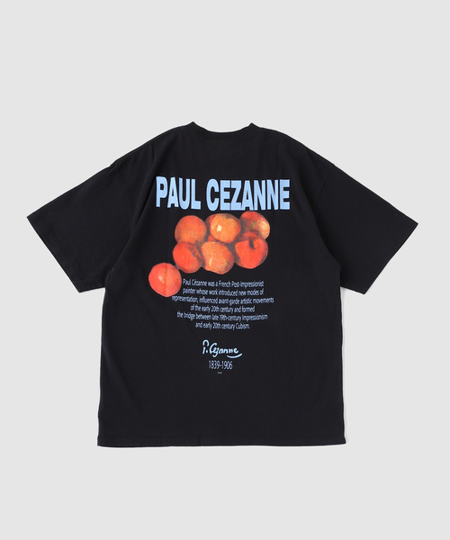 417 EDIFICE(フォーワンセブンエディフィス)の「NOT OEM CEZANNE APPLE TEE(Tシャツ/カットソー・メンズ・ホワイト/ブラック・MEDIUM/LARGE)」の3枚目の写真