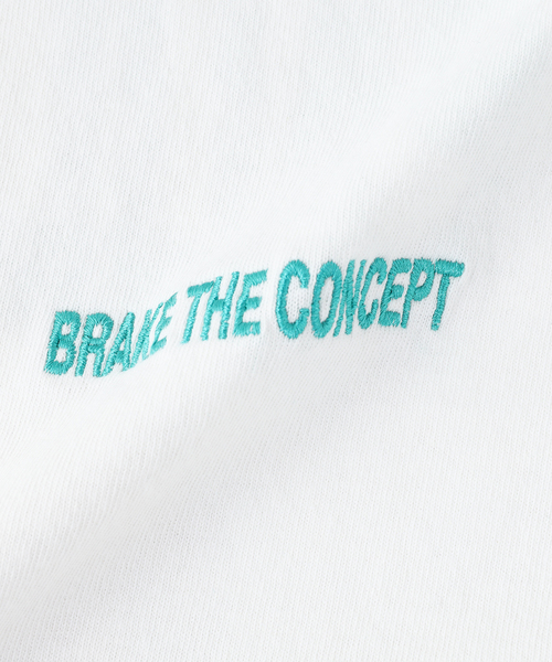 417 EDIFICE(フォーワンセブンエディフィス)の「NOT OEM CEZANNE APPLE TEE(Tシャツ/カットソー・メンズ・ホワイト/ブラック・MEDIUM/LARGE)」の6枚目の写真