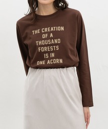 ロゴプリントTシャツ