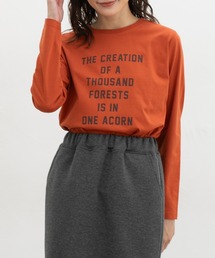 ロゴプリントTシャツ