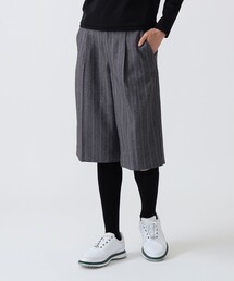 PURPLE LABEL / 膝下丈 ストレッチ キュロットパンツ