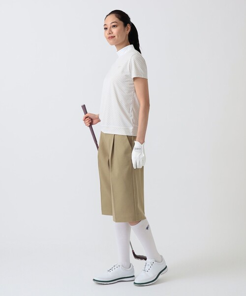 BEAMS GOLF(ビームスゴルフ)の「PURPLE LABEL / 膝下丈 ストレッチ キュロットパンツ(その他パンツ・レディース・ベージュ/ネイビー/グレー・SMALL/MEDIUM/LARGE)」の10枚目の写真