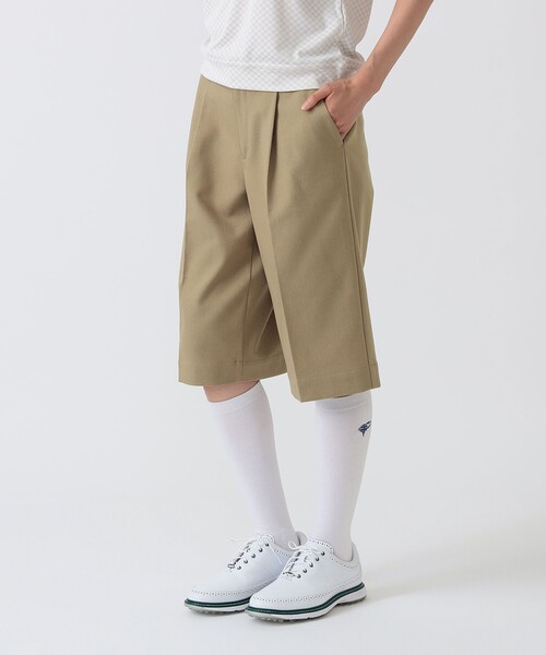 BEAMS GOLF(ビームスゴルフ)の「PURPLE LABEL / 膝下丈 ストレッチ キュロットパンツ(その他パンツ・レディース・ベージュ/ネイビー/グレー・SMALL/MEDIUM/LARGE)」の11枚目の写真