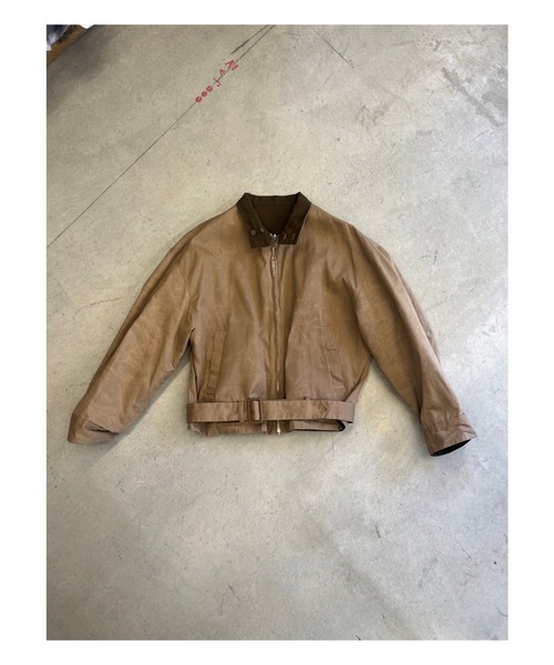 SOSHIOTSUKI(ソウシオオツキ)の「REVERSIBLE BLOUSON(ブルゾン・メンズ・ベージュ・48)」の2枚目の写真