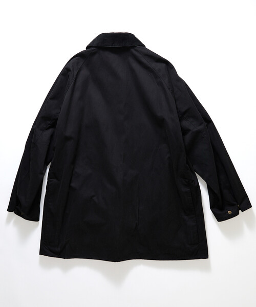 Barbour(バブアー)の「Barbour/バブアー 別注OS Beaufort ピーチスキン_lining/オーバーサイズ ビューフォート ライニング(その他アウター・レディース・セージグリーン/ブラック・38)」の5枚目の写真