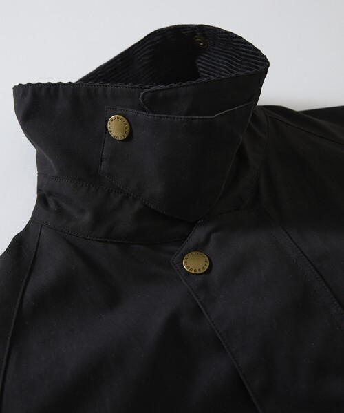 Barbour(バブアー)の「Barbour/バブアー 別注OS Beaufort ピーチスキン_lining/オーバーサイズ ビューフォート ライニング(その他アウター・レディース・セージグリーン/ブラック・38)」の6枚目の写真