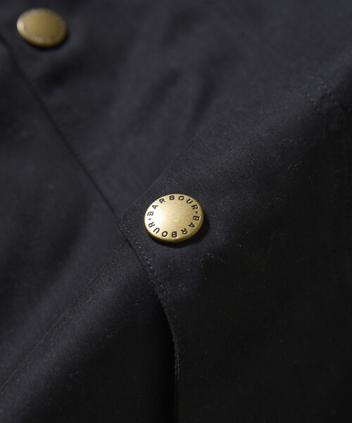 Barbour(バブアー)の「Barbour/バブアー 別注OS Beaufort ピーチスキン_lining/オーバーサイズ ビューフォート ライニング(その他アウター・レディース・セージグリーン/ブラック・38)」の12枚目の写真