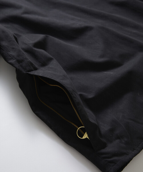 Barbour(バブアー)の「Barbour/バブアー 別注OS Beaufort ピーチスキン_lining/オーバーサイズ ビューフォート ライニング(その他アウター・レディース・セージグリーン/ブラック・38)」の13枚目の写真