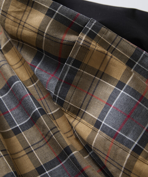 Barbour(バブアー)の「Barbour/バブアー 別注OS Beaufort ピーチスキン_lining/オーバーサイズ ビューフォート ライニング(その他アウター・レディース・セージグリーン/ブラック・38)」の18枚目の写真