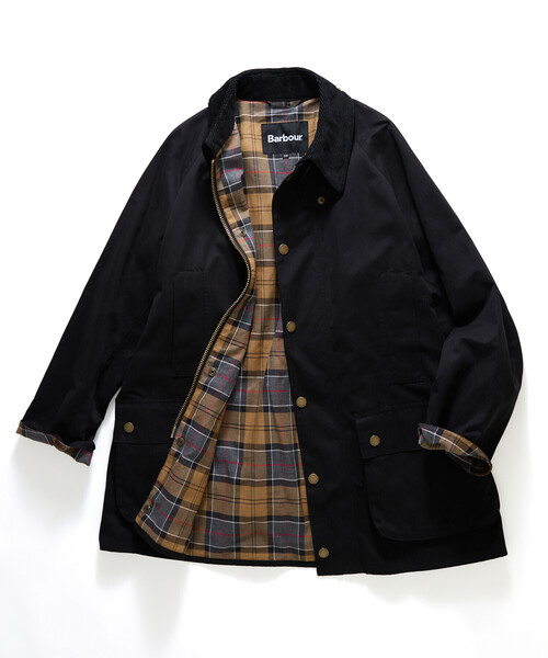 Barbour(バブアー)の「Barbour/バブアー 別注OS Beaufort ピーチスキン_lining/オーバーサイズ ビューフォート ライニング(その他アウター・レディース・セージグリーン/ブラック・38)」の19枚目の写真