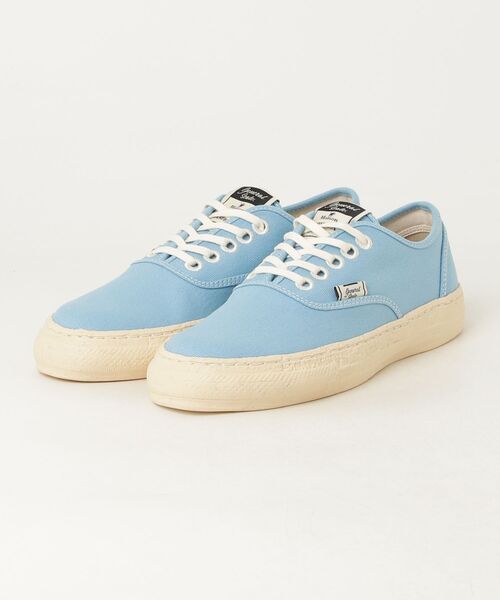 CANNABIS（カンナビス）の「MIHARA YASUHIRO General Scale."KIEFER" PAST Sole Canvas Low-top Sneakers (S17FW703)（スニーカー・メンズ・ブラック/ライトブルー・41/42/43）」の10枚目の写真