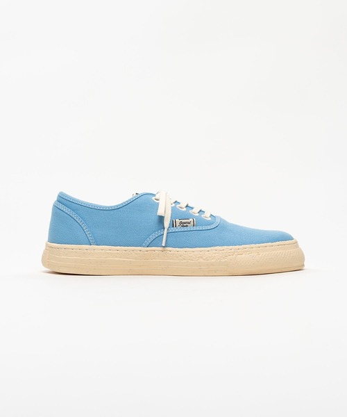 CANNABIS（カンナビス）の「MIHARA YASUHIRO General Scale."KIEFER" PAST Sole Canvas Low-top Sneakers (S17FW703)（スニーカー・メンズ・ブラック/ライトブルー・41/42/43）」の8枚目の写真