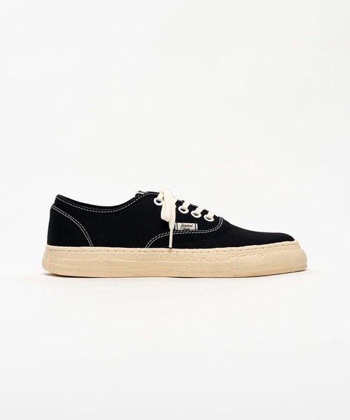 CANNABIS（カンナビス）の「MIHARA YASUHIRO General Scale."KIEFER" PAST Sole Canvas Low-top Sneakers (S17FW703)（スニーカー・メンズ・ブラック/ライトブルー・41/42/43）」の5枚目の写真
