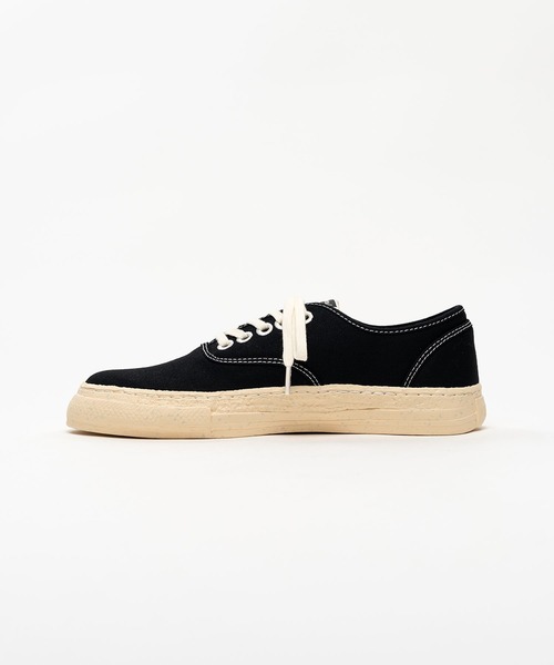 CANNABIS（カンナビス）の「MIHARA YASUHIRO General Scale."KIEFER" PAST Sole Canvas Low-top Sneakers (S17FW703)（スニーカー・メンズ・ブラック/ライトブルー・41/42/43）」の6枚目の写真