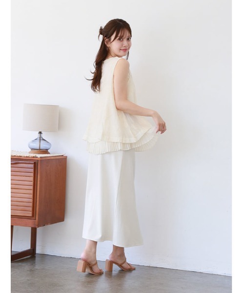 fifth(フィフス)の「フラワーレースノースリーブブラウス(シャツ/ブラウス・レディース・ホワイト/ブラック・M)」の20枚目の写真