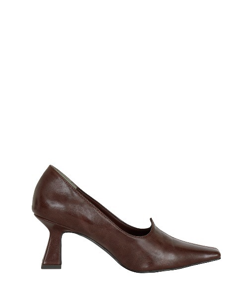 Ameri（アメリ）の「HEART CUT SQUARE TOE PUMPS（パンプス・レディース・ベージュ/ブラウン/ブラック・LARGE/MEDIUM/SMALL）」の11枚目の写真