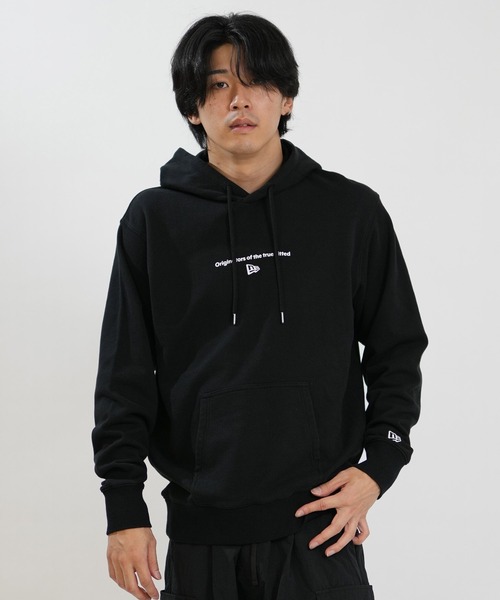NEW ERA(ニューエラ)の「NEW ERA/ニューエラ パーカー プルオーバー 15129292/15129293(パーカー・メンズ・アッシュグレー/ブラック・XXL/XL/L/M)」の3枚目の写真