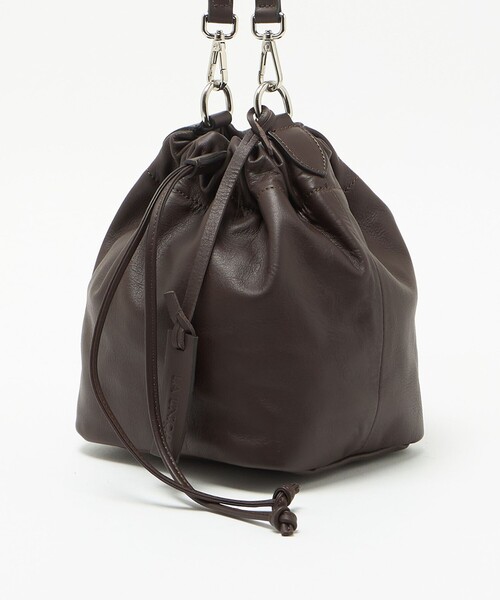 BEAUTY&YOUTH UNITED ARROWS(ビューティーアンドユースユナイテッドアローズ)の「<LA UNIQA>ポーチ ショルダー バッグ(ショルダーバッグ・メンズ・ダークブラウン/ブラック・FREE)」の7枚目の写真