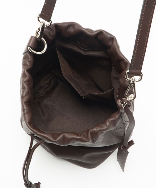BEAUTY&YOUTH UNITED ARROWS(ビューティーアンドユースユナイテッドアローズ)の「<LA UNIQA>ポーチ ショルダー バッグ(ショルダーバッグ・メンズ・ダークブラウン/ブラック・FREE)」の11枚目の写真