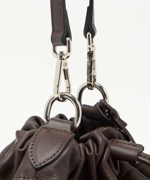 BEAUTY&YOUTH UNITED ARROWS(ビューティーアンドユースユナイテッドアローズ)の「<LA UNIQA>ポーチ ショルダー バッグ(ショルダーバッグ・メンズ・ダークブラウン/ブラック・FREE)」の14枚目の写真