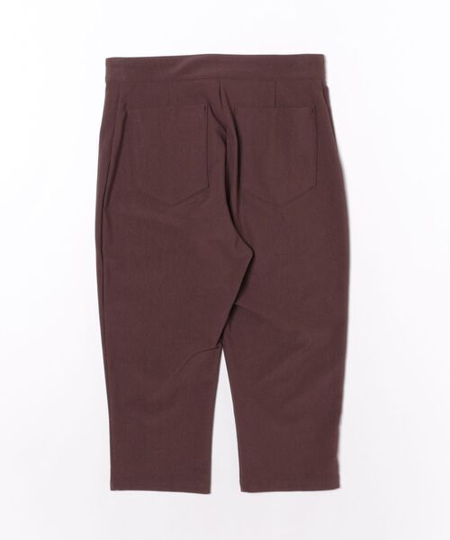 CLANE（クラネ）の「CLANE/クラネ/STRETCH RIB CAPRI PANTS（その他パンツ・レディース・ブラック/ブラウン・1）」の3枚目の写真