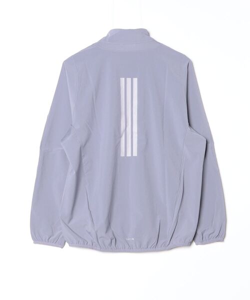 adidas(アディダス)の「アディダス adidas トレーニング エッセンシャルズ プラス ルーズフィット ストレッチ ウーブン ジャケット(ジャージ・レディース・パープル・M/L)」の8枚目の写真