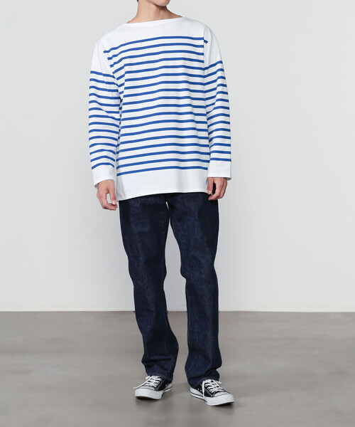 ORCIVAL(オーシバル)の「ORCIVAL | ラッセル ボートネックフレンチセーラーTシャツ MEN(Tシャツ/カットソー・メンズ・ブルー系その他・4/5/6/3)」の13枚目の写真
