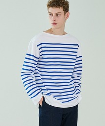 ORCIVAL | ラッセル ボートネックフレンチセーラーTシャツ MEN