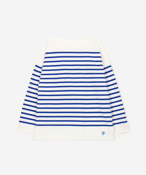 ORCIVAL(オーシバル)の「ORCIVAL | ラッセル ボートネックフレンチセーラーTシャツ MEN(Tシャツ/カットソー・メンズ・ブルー系その他・4/5/6/3)」の17枚目の写真