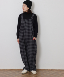 JOURNAL STANDARD LUXE | シャギーチェック フィッシャーオーバーオール(サロペット/オーバーオール)