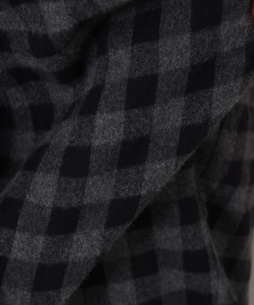 JOURNAL STANDARD LUXE(ジャーナルスタンダード ラックス)の「シャギーチェック フィッシャーオーバーオール(サロペット/オーバーオール・レディース・チャコールグレー・FREE)」の22枚目の写真