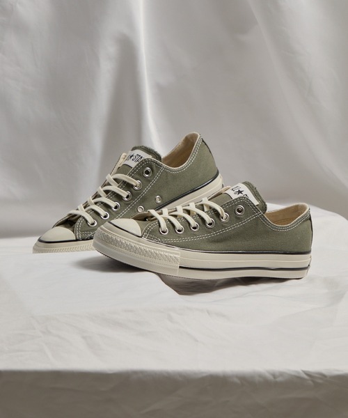CONVERSE(コンバース)の「【CONVERSE】ALL STAR AGED CL OX(スニーカー・メンズ・ブルー/ブラウン/グレー/オレンジ/ブルー系その他2/カーキ・6.5/9/8.5/8/7.5/7)」の4枚目の写真