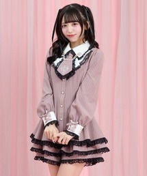 Secret Honey（シークレットハニー）の「ラッフルネクタイ長袖セットアップ（セットアップ）」