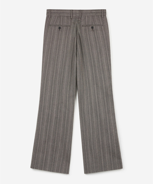 TNGT（ティーエヌジーティー）の「Wool Herringbone Flare Pants (Grey) TNPA6F107G2（スラックス・メンズ・その他・90/82/78/86）」の3枚目の写真