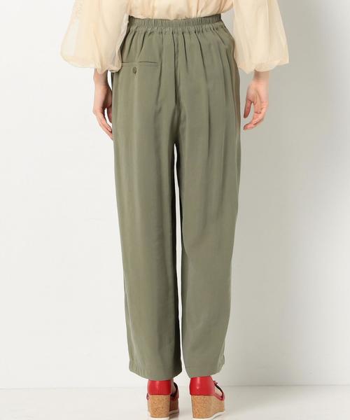 Another Edition（アナザーエディション）の「バックイージーワイドパンツ/AEBC BACK EASY WID◆（その他パンツ・レディース・ブラック/ベージュ/オリーブ・FREE）」の4枚目の写真